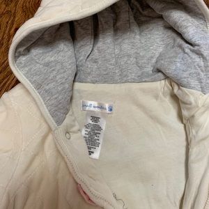 NWT girls thick onsie. Pink darling bows.